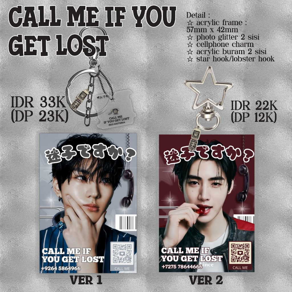 [PELUNASAN] CALL ME IF YOU GET LOST