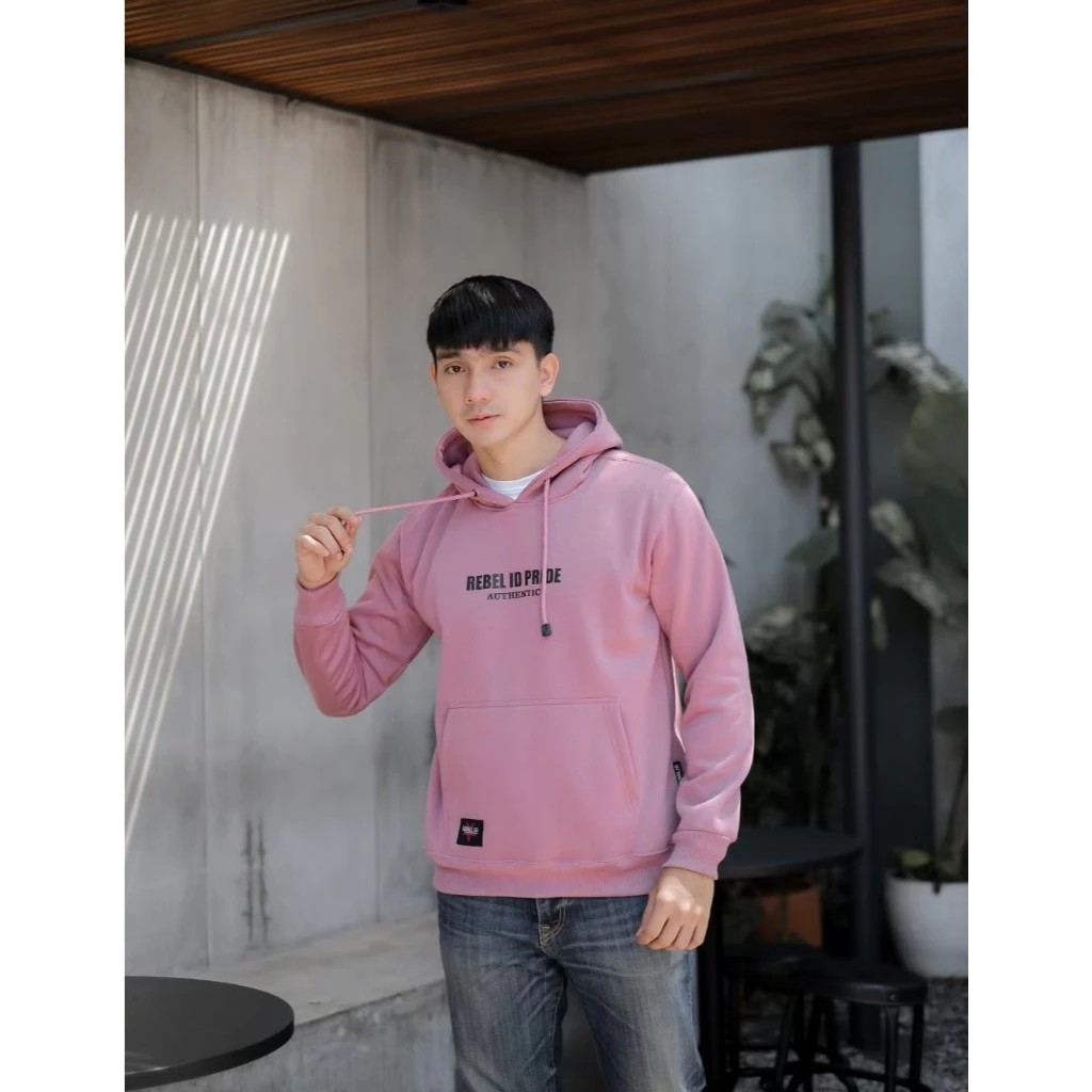 Sweater Hoodie Simple Pria Wanita Fleece Tebal Remaja Dewasa Keren jaket hoodie Big size