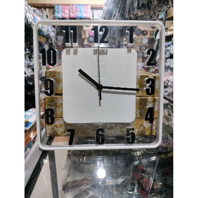 Jam Dinding Warna-warni 9026/jam dinding transparan elegan/jam dinding unik