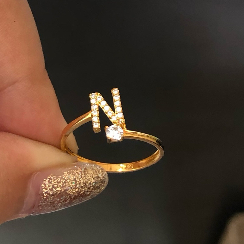 CL1B- CINCIN HURUF N 0.98GR KADAR 300 UKURAN 14