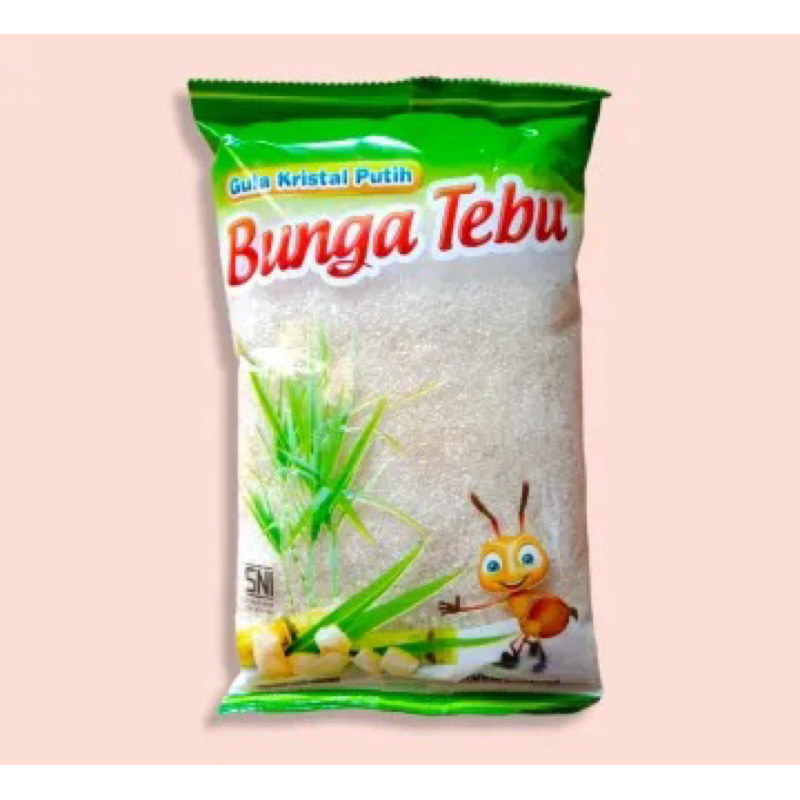 

Gula Pasir Kemasan 500gr (1/2kg) Bunga Tebu