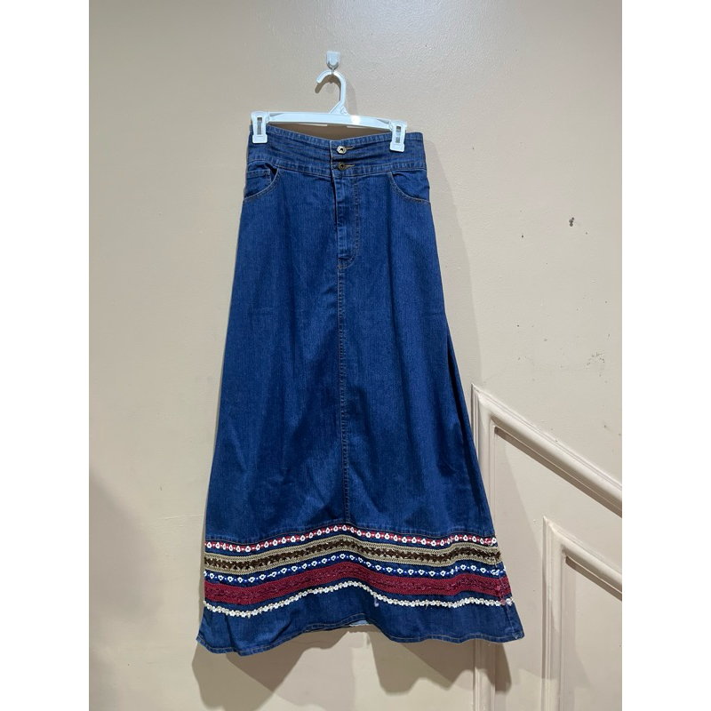 ROK LEVIS A LINE BORDIR