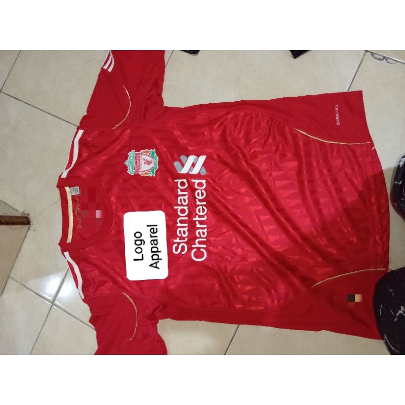 Jersey Ad1das Liverpool Home 2010-2012 GO (- Autentik Sedikit rusak)