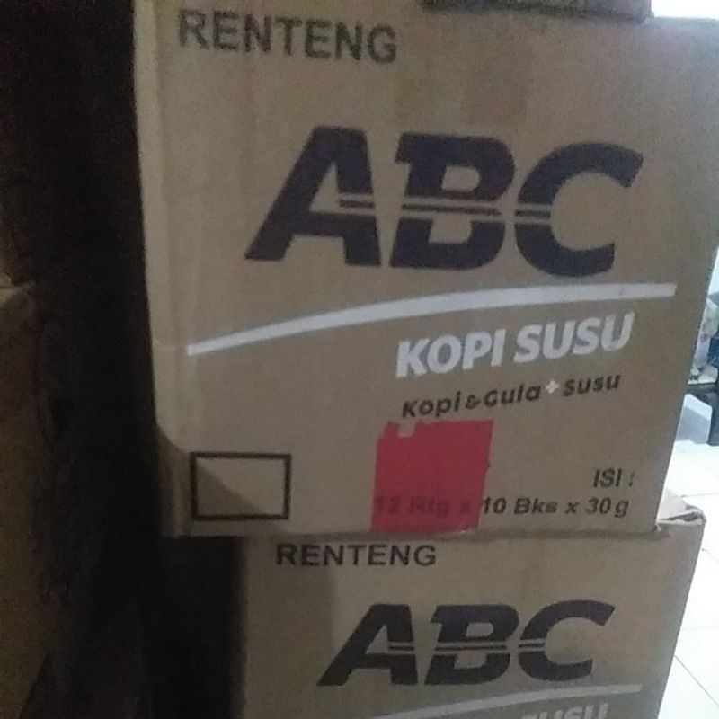 

kopi abc susu 1 dus