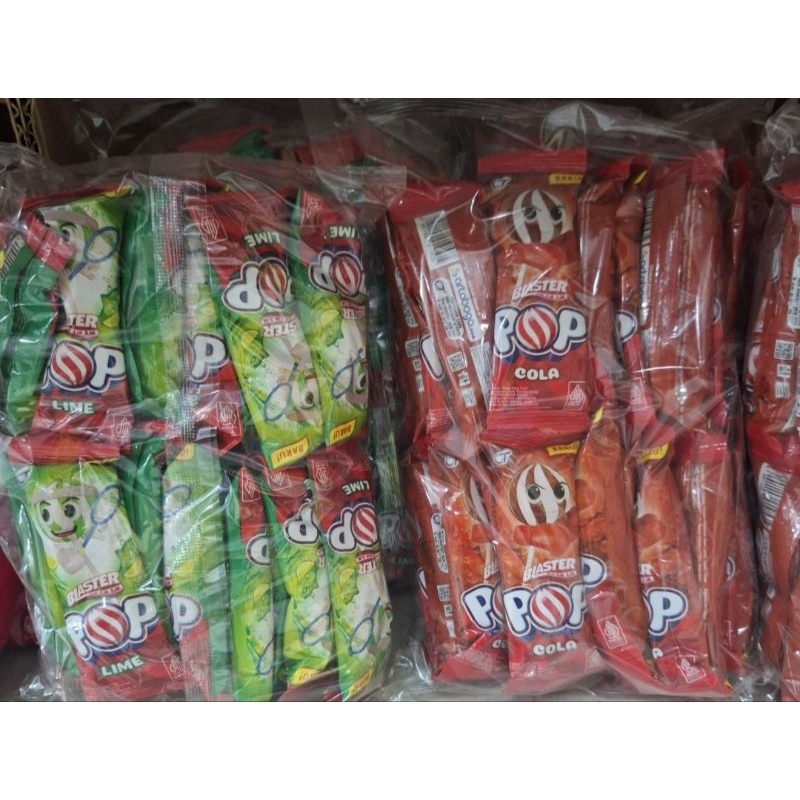 

Blaster Lollipop Rasa Lime/Cola isi 20pcs