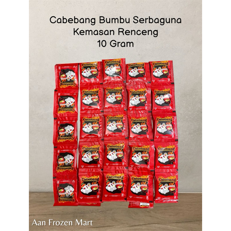 

CABEBANG CABE BUBUK SERBAGUNA 10g