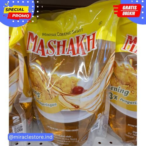 

Minyak Goreng Mashakh 2 Liter Murah