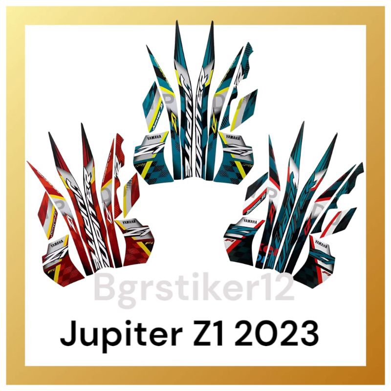 stiker striping Jupiter Z1 2023 STIKER STRIPING MOTOR JUPITER Z1 2023 STANDAR