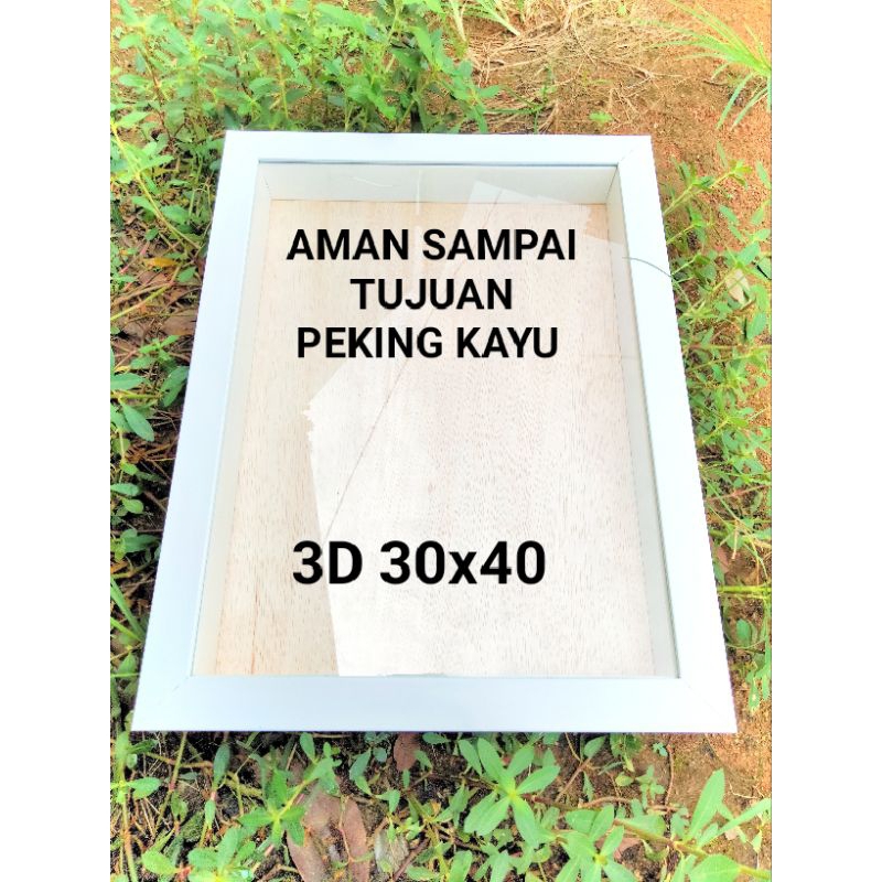 bingkai mahar 16R 3D scrapbook murah (30x40) bingkai mendali/frame mahar/box mahar (gratis peking ka