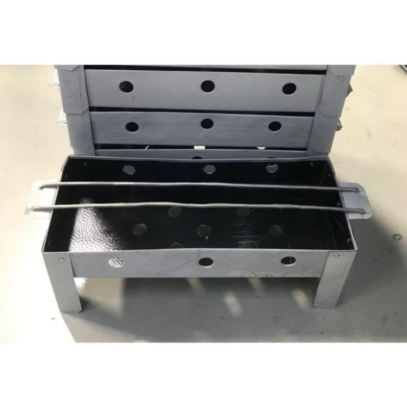 Alat pemanggang sate / alat Bakaran sate / tungku bakaran stainless / tungku bakaran besi