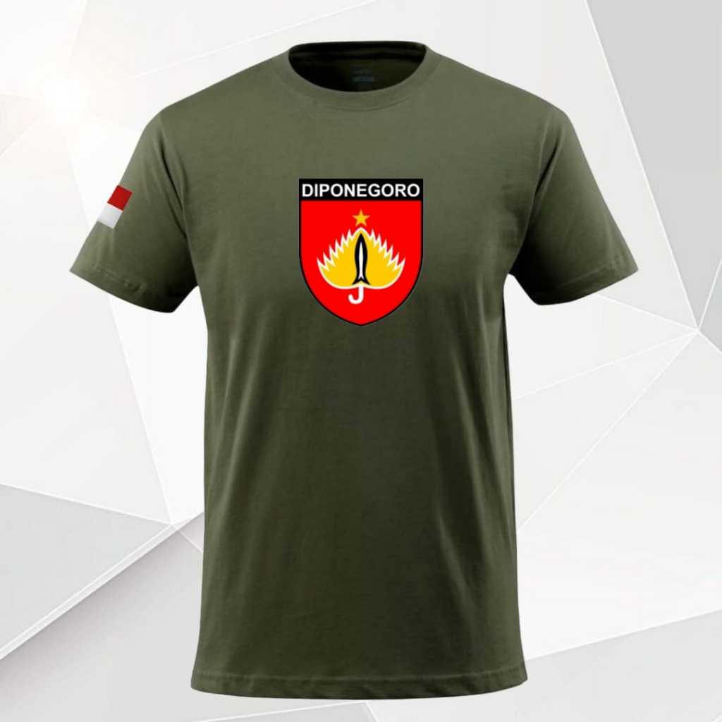 Kaos Kodam IV/Diponegoro - Semangat dan Kebanggaan