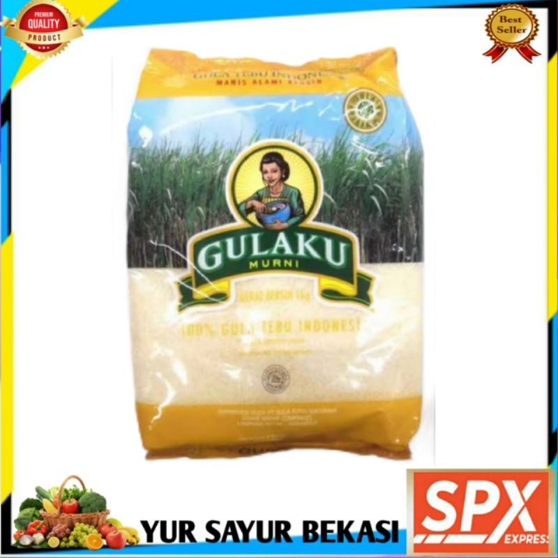 

Gulaku Gula Tebu 1000gr