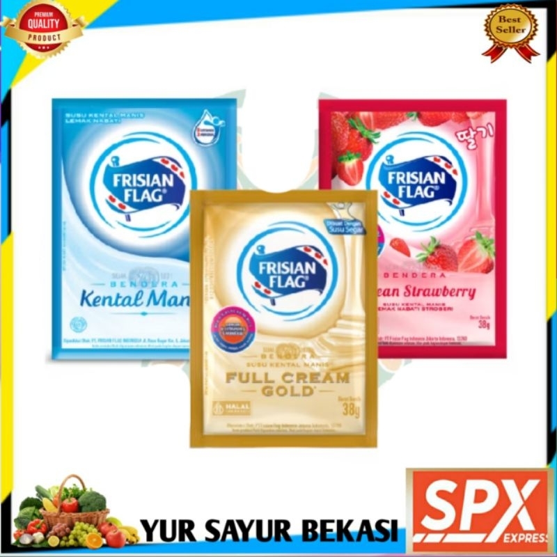 

Susu Kental Manis Frisian flag 38gr (1Sachet).