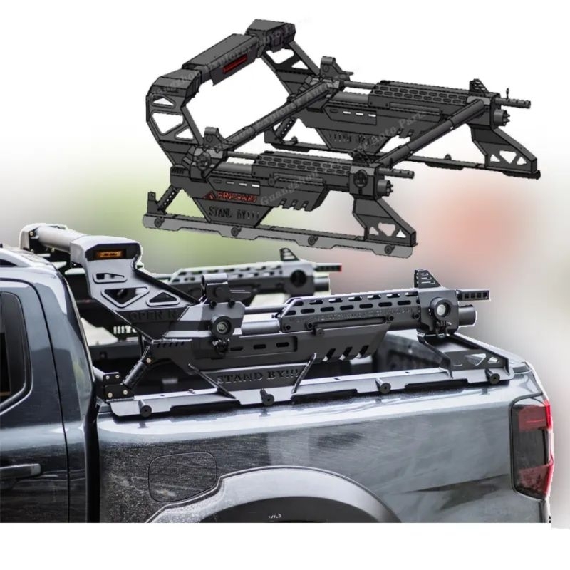 Aksesoris Ford Triton Hilux Ram Rocco Revo Navara NP300 D40 Vigo Ranger War Shape Steel Gun Senjata 