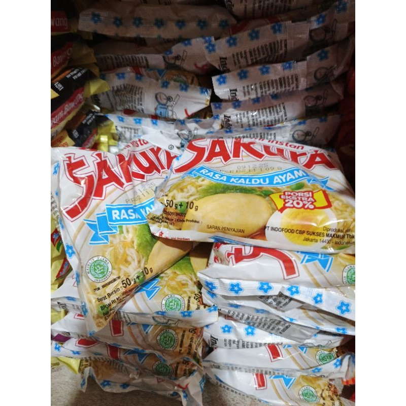 

1 Dus isi 40 pcs mi instan Sakura | Rofkar Pangan