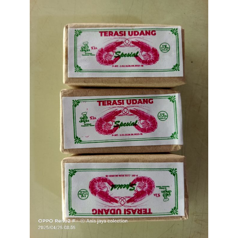 

TERASI UDANG SEPESIAL ENEK BUAT SAMBEL BIKIN KETAGIHAN