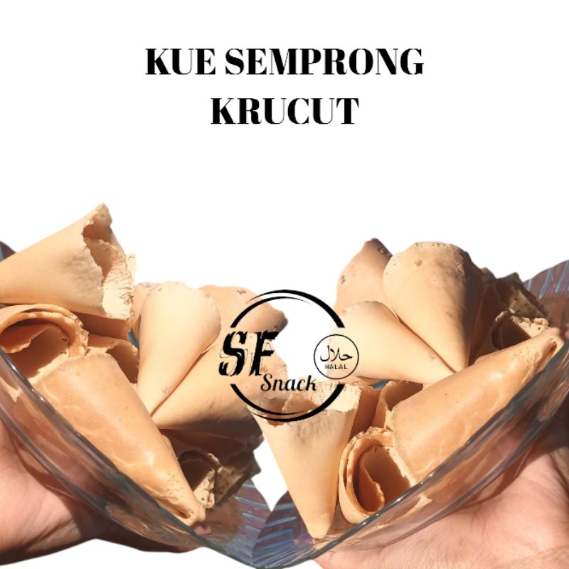 

Kue Semprong Krucut 500 gram TERMURAH