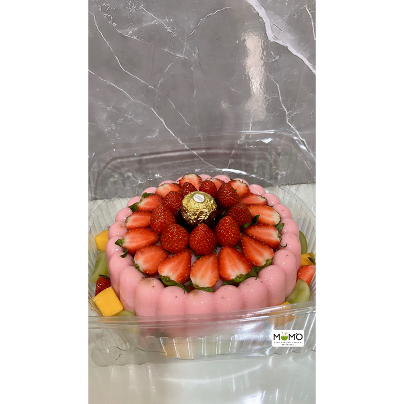 

pudding strawberry yoghurt D20cm