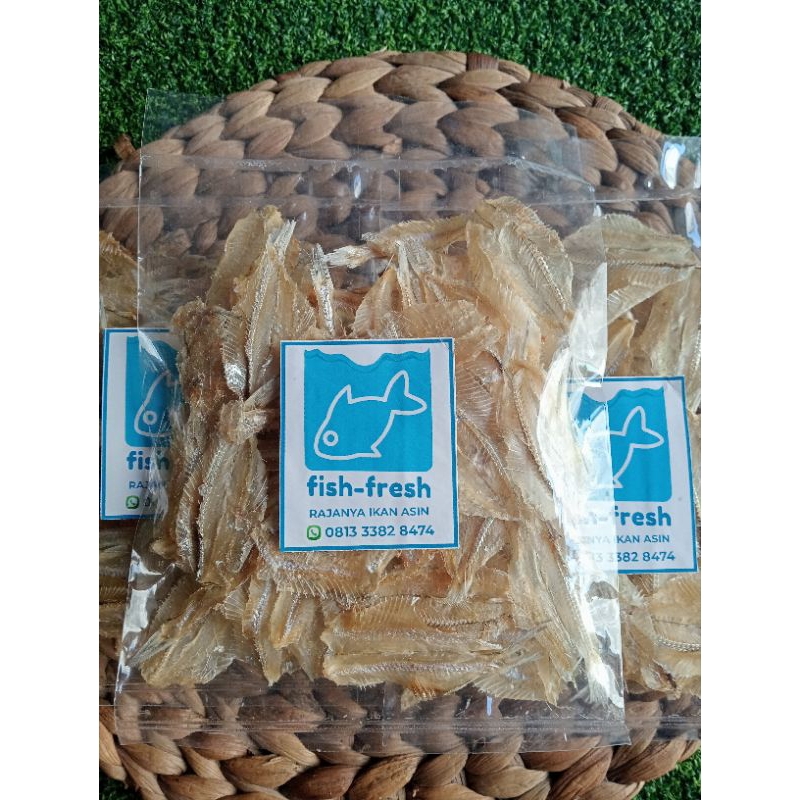 

Ikan Asin KACA/SUTRA/KALAPAN Tawar Renyah Tipis asli premium tanpa pengawet