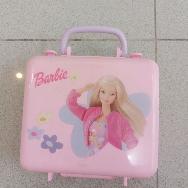 

1 set colouring pensil warna spidol stempel stamp motif Barbie koper mainan Barbie PRELOVED