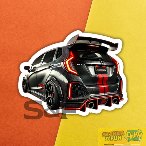 

Stiker Sticker Vinyl Laminasi HONDA JAZZ GK5 Vol 15