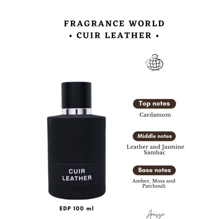 Fragrance World CUIR LEATHER PARFUM / CUIR LEATHER 100ML for MEN