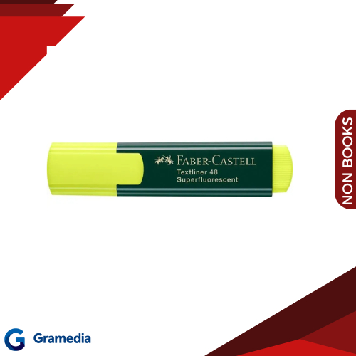 

Gramedia Medan - FABER TEXTLINER YELLOW 48