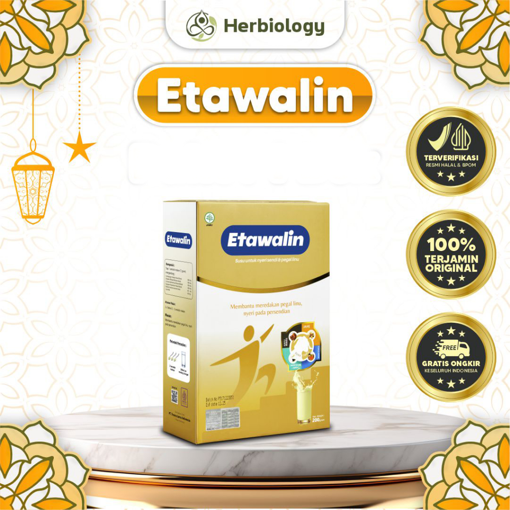 

Paket 1 Bok Etawalin : Susu Kambing Etawa Solusi Asam Urat dan Nyeri Sendi Official 200 Gram