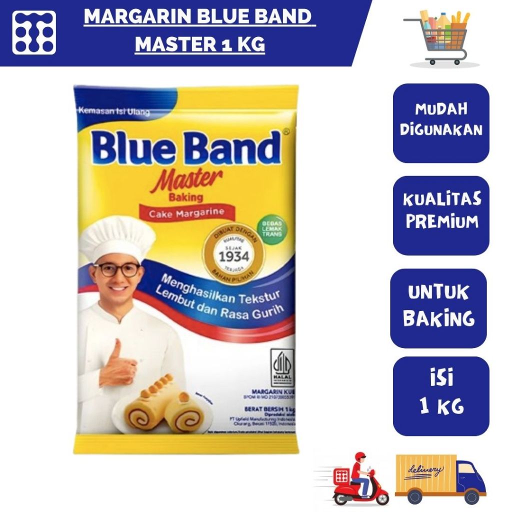 

MARGARIN BLUE BAND MASTER KEMASAN PABRIK 1 KG