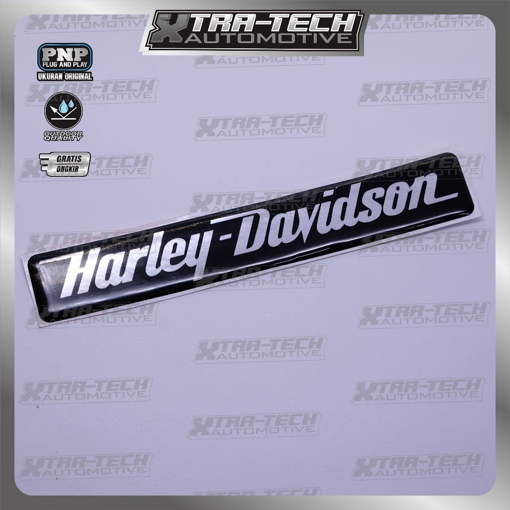 emblem harley davidson / emblem timbul harley davidson / sticker logo harley davidson / stiker timbu