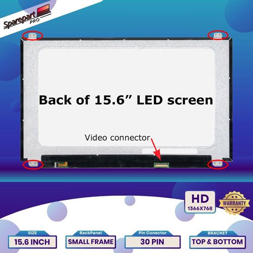 LCD LED Asus Vivobook X510U X510UA X510UF X510UQ X510UR 15.6" 30pin Small Frame - Garansi