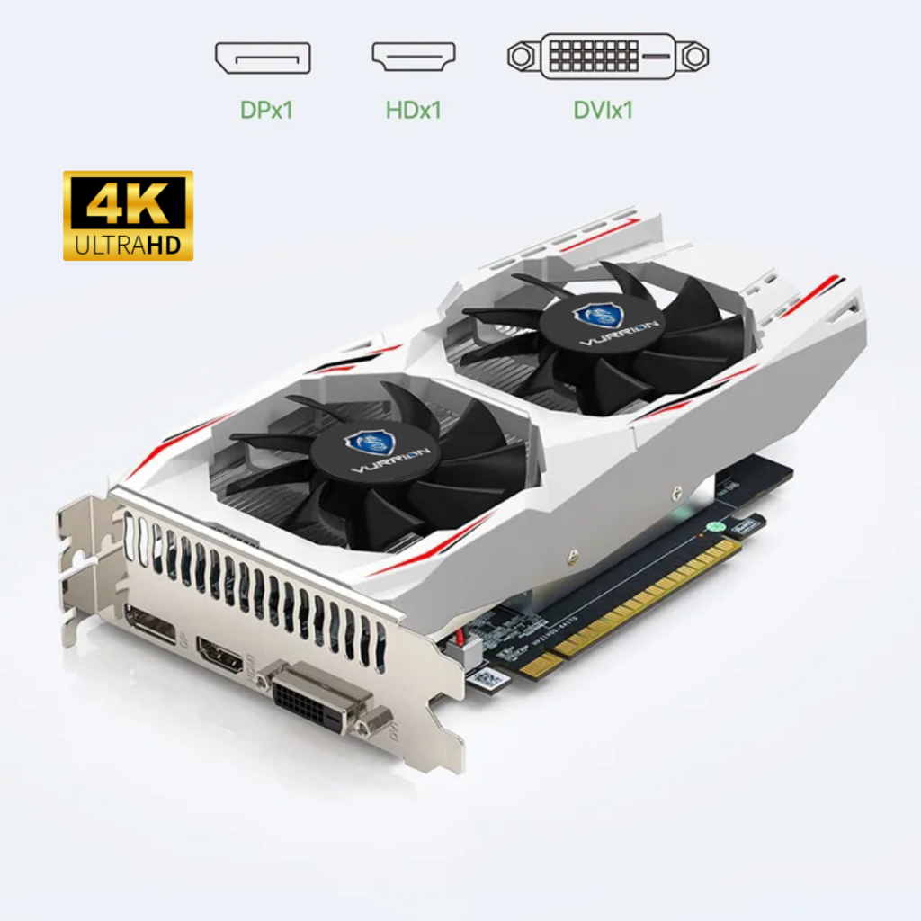 VGA VURRION GTX 1050 TI 4GB GDDR5 128 BIT White gtx1050ti G ddr5 128bit