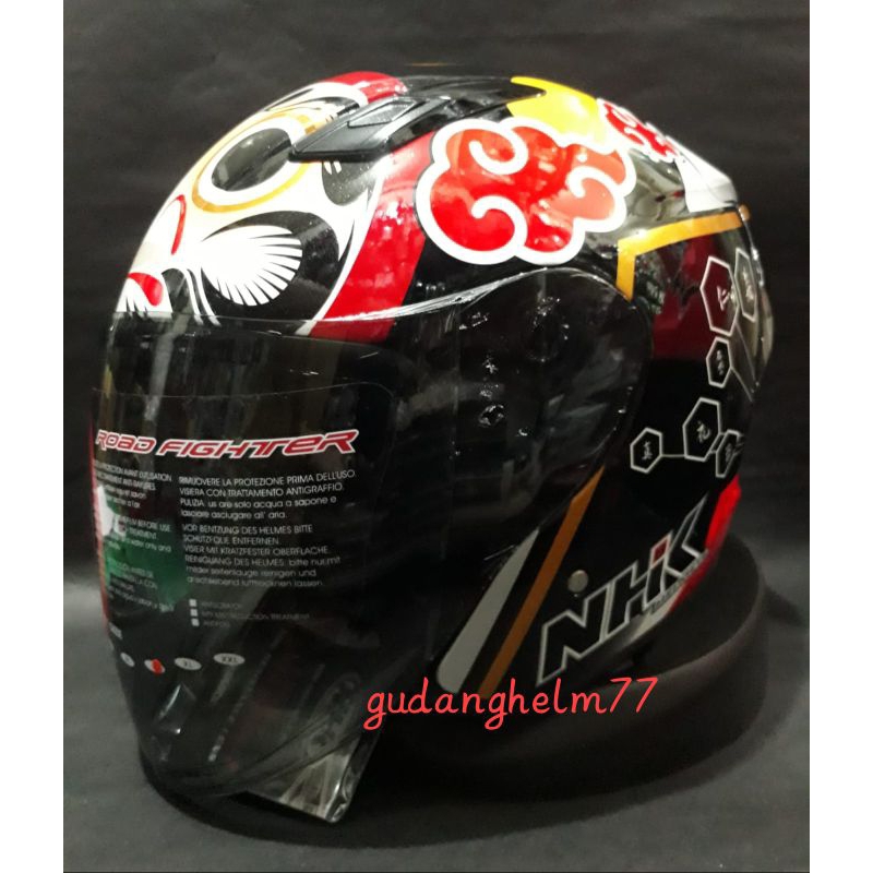 HELM NHK R1 ELITE SPESIAL EDITION - HELM NHK HALF FACE