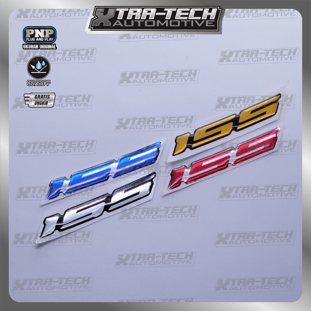 emblem 155 nmax / emblem timbul 155 nmax / sticker logo 155 yamaha / stiker logo 155 / sticker emble