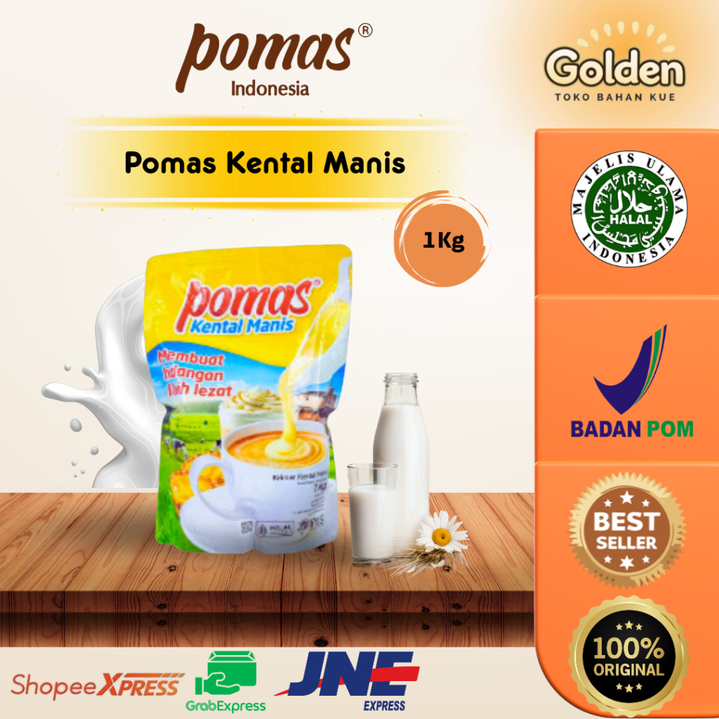 

Susu Kental Manis Pomas Pouch 1 Kg