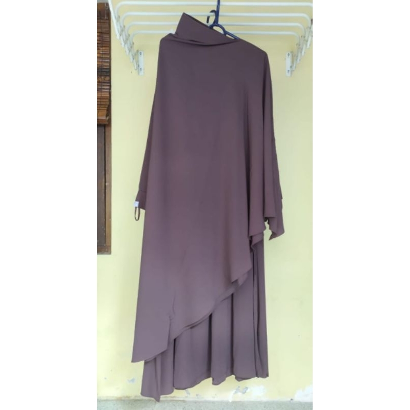Set Abaya Khimar / set gamis preloved by Barkha Project like new masih bagus
