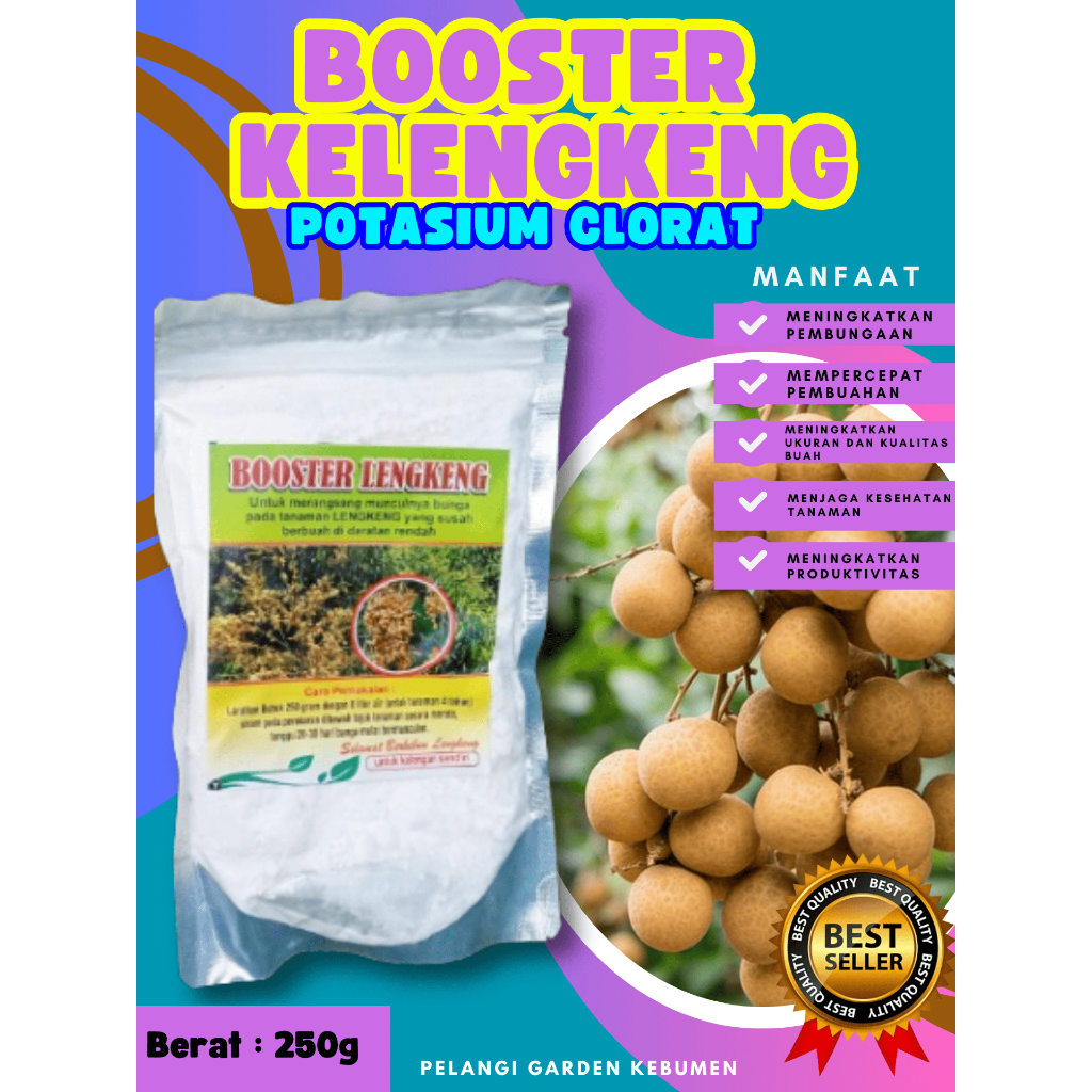 BEST SELLER  Booster Kelengkeng Kclo 3 Murni, Booster Kelengkeng Kclo 3
