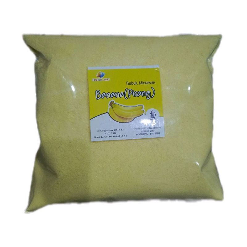 

BUBUK MINUMAN BANANA/PISANG 1KG PROMO POWER DRINK PISANG BUBUK MINUMAN KEKINIAN...