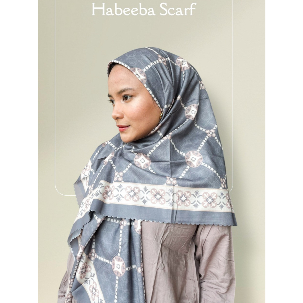 Kerudung Voal Premium Harumi Scraft 02 – Wood | High Fashion Hijab RADINKA