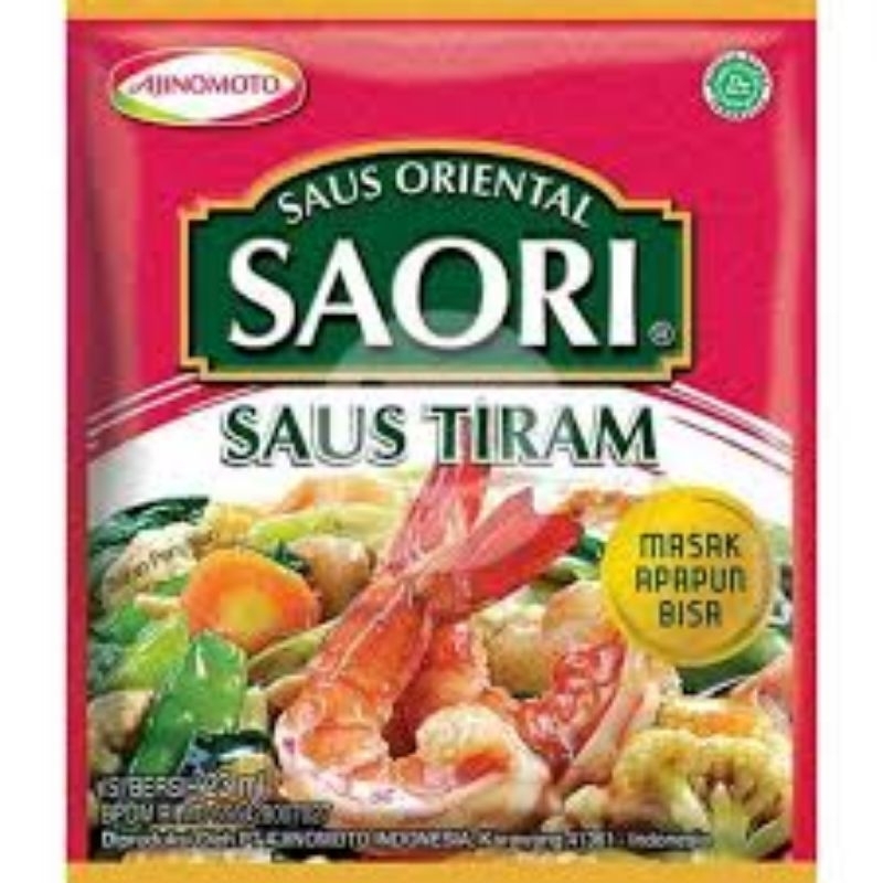 

saus tiram sachet saori lada hitam teriyaki termurah