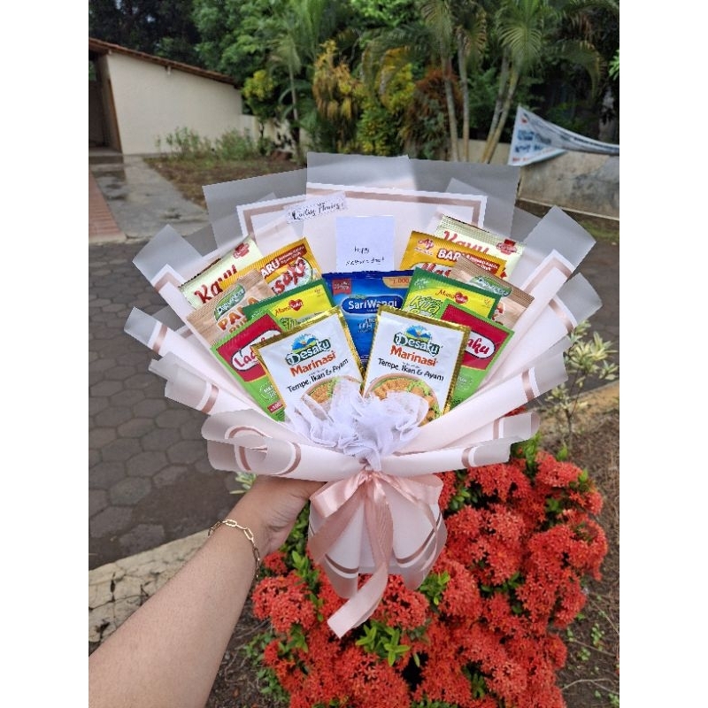 

Buket bumbu dapur /hadiah hari ibu/hadiah ultah/buket murah