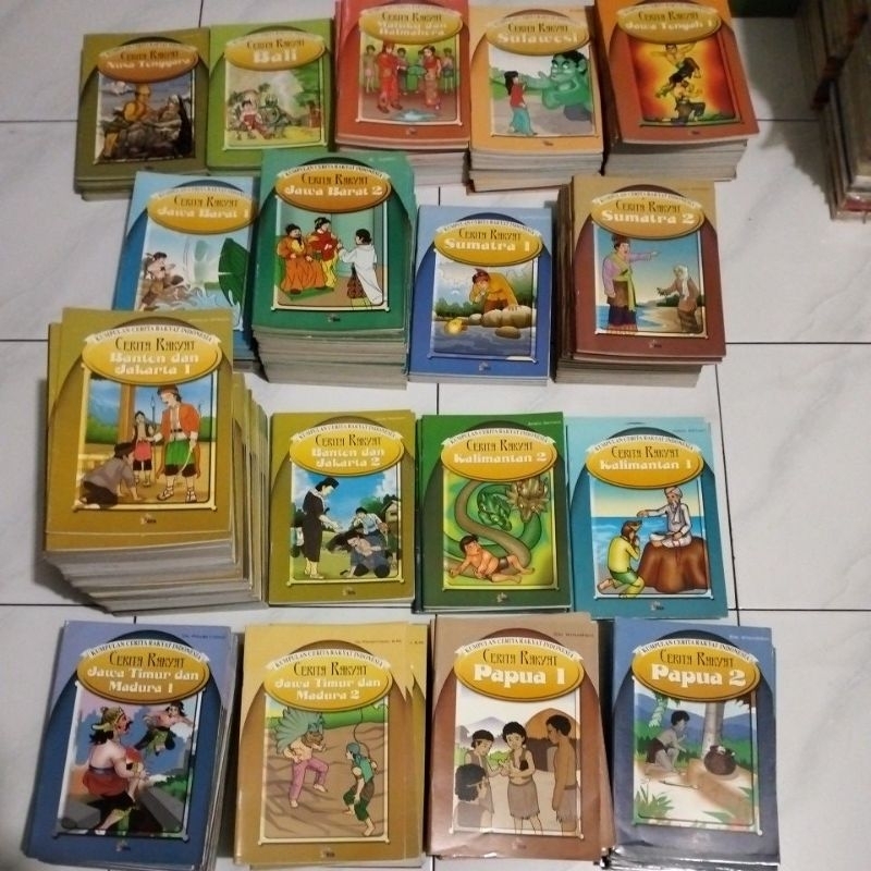 buku cerita rakyat - kumpulan cerita rakyat Indonesia