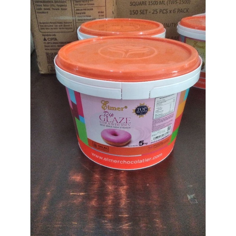 

Glaze Elmer rasa Strawberry