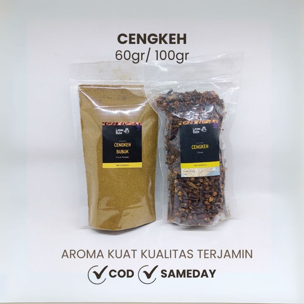 

Lagam Rasa - Cengkeh Utuh Bubuk | Clove Powder 100gr 250gr