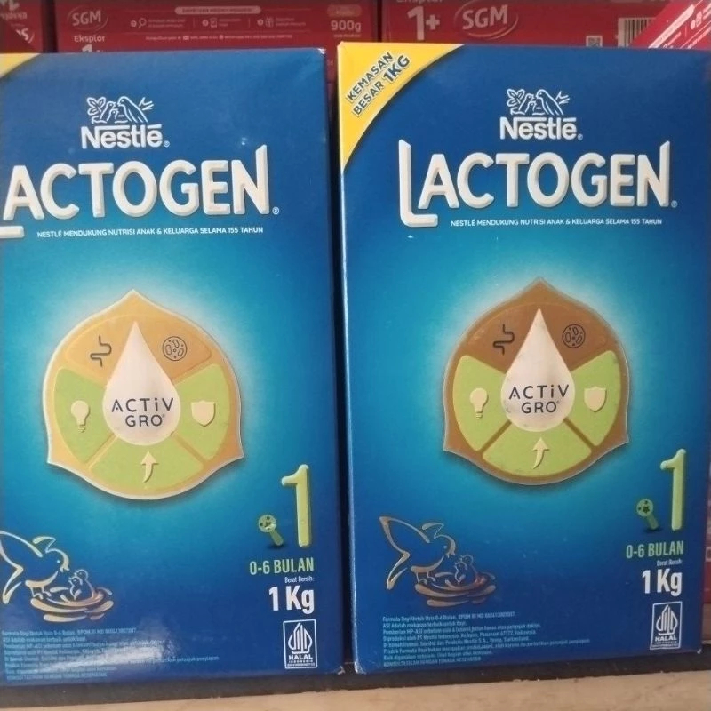 

LACTOGEN 1 SUSU USIA 0-6 BULAN 1KG 1000G
