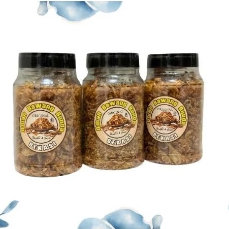 

3 pc bawang goreng original 300 ml asli brebes