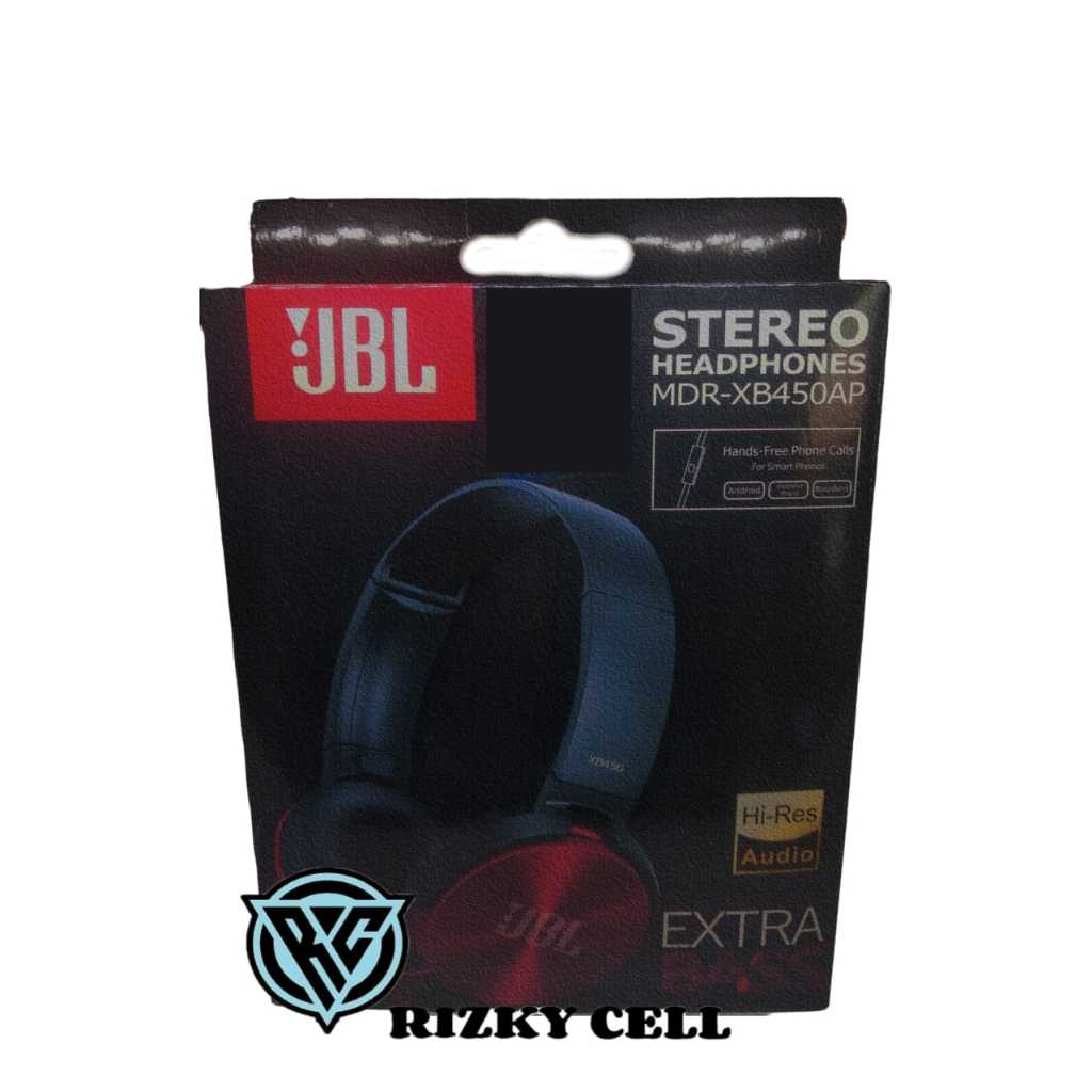 JBL STEREO HEADPHONES MDR-XB450AP