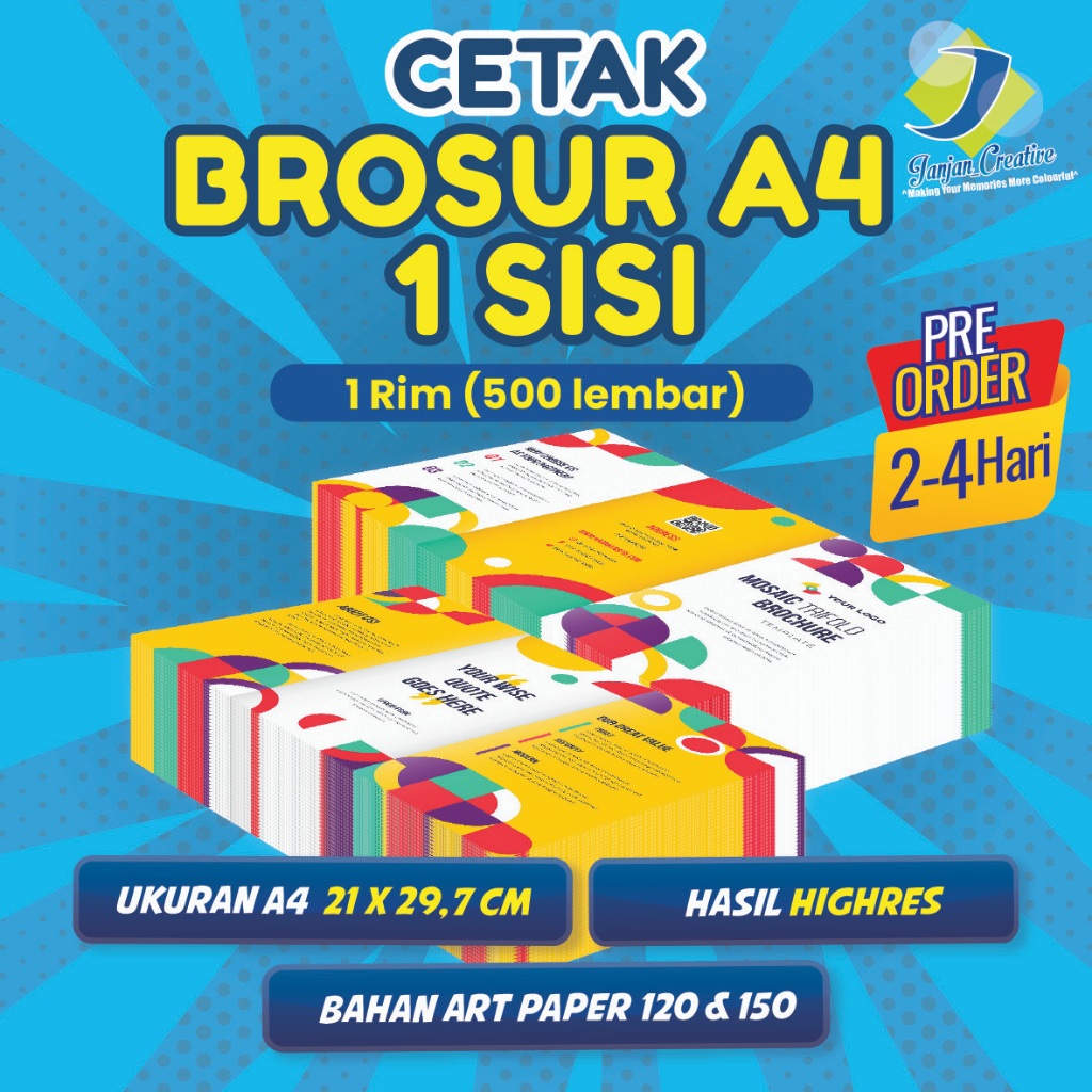 

CETAK BROSUR A4 1 SISI MURAH HIGH REST