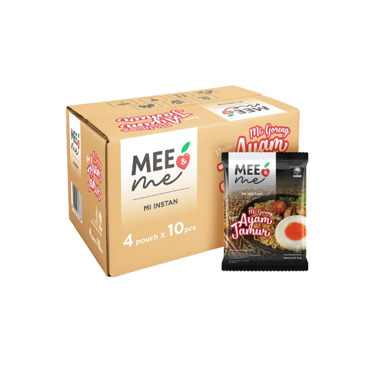 

MEE & ME MIE GORENG AYAM JAMUR (CARTON)