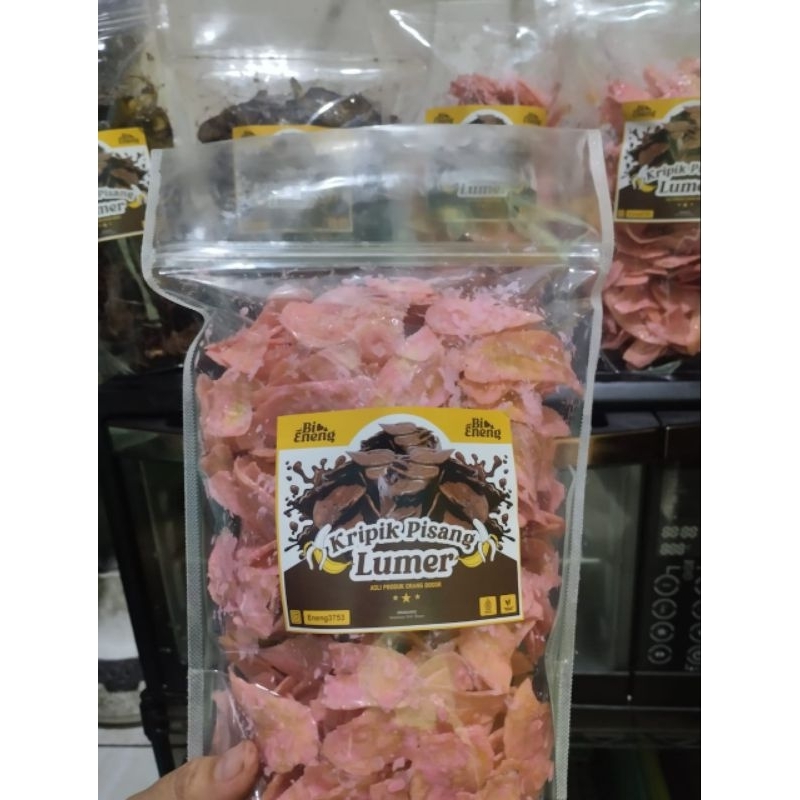 

kripik pisang lumer strawberi